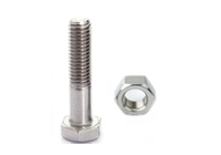 DIN933 stainless steel ss310 hex nut and bolt